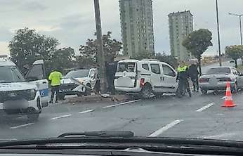 Mimsin'de aynı yerde iki farklı kaza